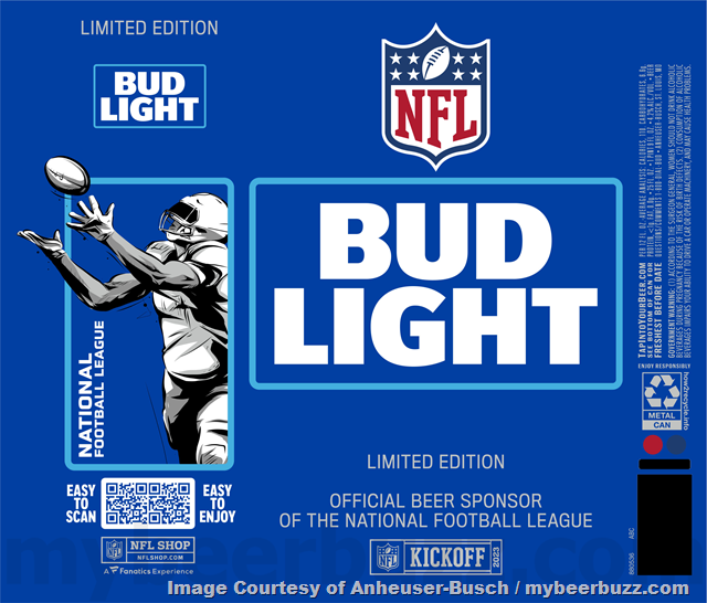 Bud Light Adding NFL Kickoff 2023 Limited Edition Cans Bud Light Adding NFL Kickoff 2023 Limited Edition Cans