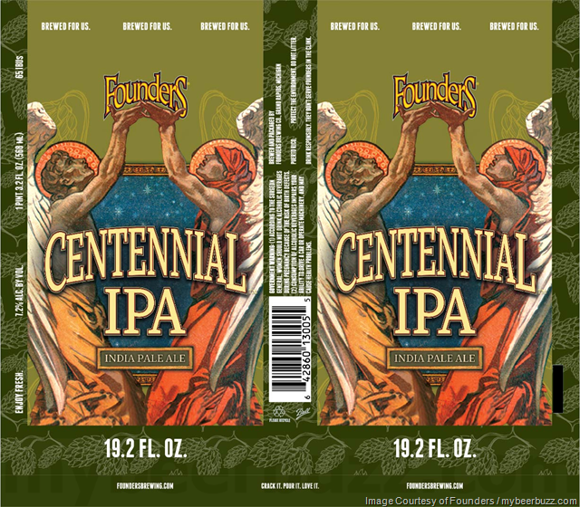Founders Centennial IPA Heading To 19.2oz Cans Founders Centennial IPA Heading To 19.2oz Cans