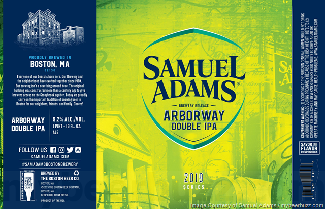 Samuel Adams Adding Jamaicaway IPA, Arborway DIPA & Cranberry Berliner Cans Samuel Adams Adding Jamaicaway IPA, Arborway DIPA & Cranberry Berliner Cans