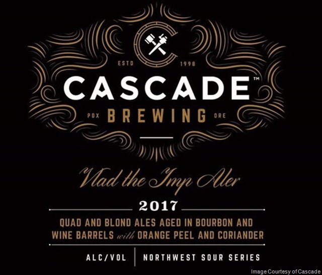 Cascade Brewing to Release Three Packaged Beers in September Cascade Brewing to Release Three Packaged Beers in September