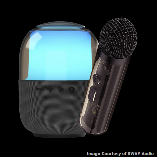 Mybeerbuzz .com Highlights SWAY Audio Minioke LED Go Portable Karaoke Set Mybeerbuzz .com Highlights SWAY Audio Minioke LED Go Portable Karaoke Set