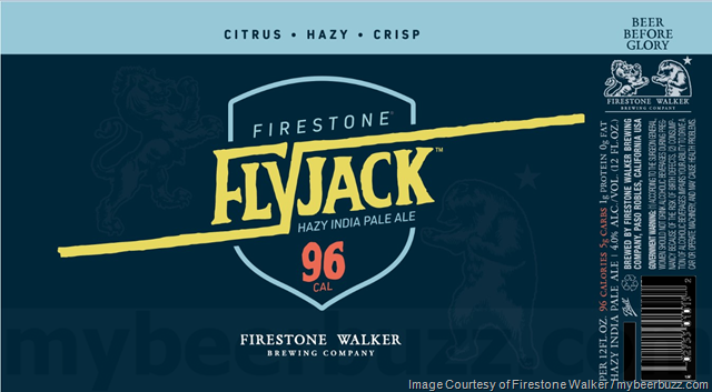 Firestone Walker Adding FlyJack 96 Calorie Hazy IPA Firestone Walker Adding FlyJack 96 Calorie Hazy IPA