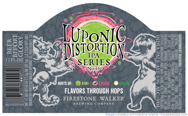 Firestone Walker Working On Luponic Distortion IPA Series No 15 Firestone Walker Working On Luponic Distortion IPA Series No 15