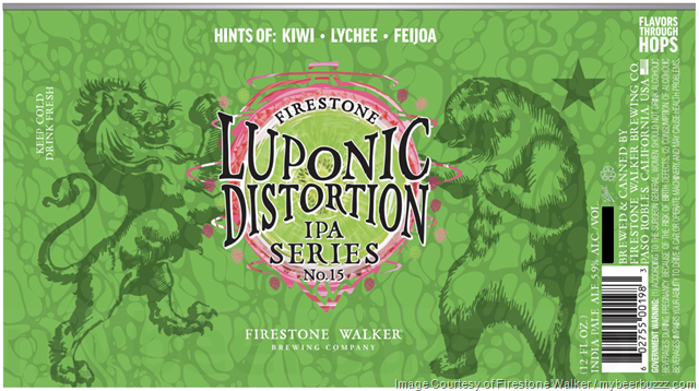 Firestone Walker Working On Luponic Distortion IPA Series No 15 Firestone Walker Working On Luponic Distortion IPA Series No 15