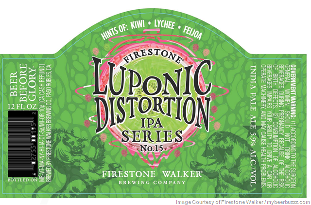 Firestone Walker Working On Luponic Distortion IPA Series No 15 Firestone Walker Working On Luponic Distortion IPA Series No 15
