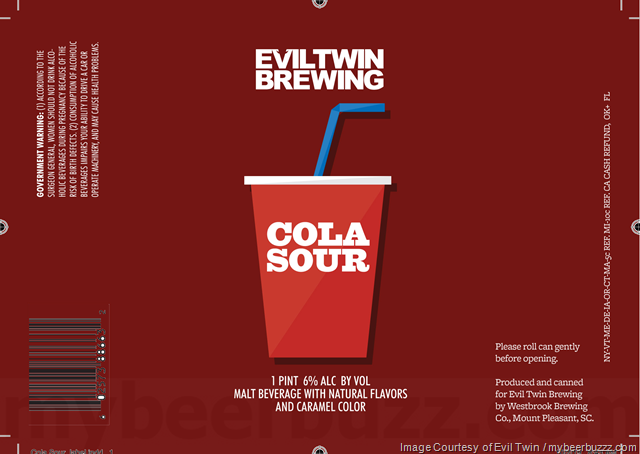 Evil Twin Adding Cola Sour Cans Evil Twin Adding Cola Sour Cans