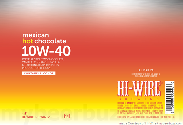 Hi-Wire Mexican Hot Chocolate 10W-40 Hi-Wire Mexican Hot Chocolate 10W-40