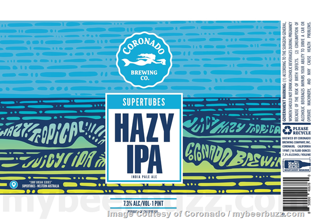 Coronado Adding Fossil Beach Hazy IPA, Big Weekend, Supertubes & Point Danger Hazy IPA Coronado Adding Fossil Beach Hazy IPA, Big Weekend, Supertubes & Point Danger Hazy IPA