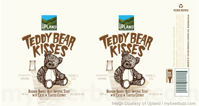 Upland Bourbon Barrel Teddy Bear Kisses Returning In 12oz Cans Upland Bourbon Barrel Teddy Bear Kisses Returning In 12oz Cans