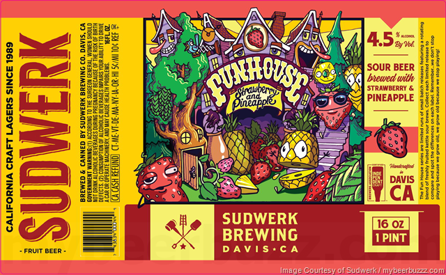 Sudwerk Brewing Adding Nom Nom Nelson IPL & Funhouse Strawberry And Pineapple Cans Sudwerk Brewing Adding Nom Nom Nelson IPL & Funhouse Strawberry And Pineapple Cans