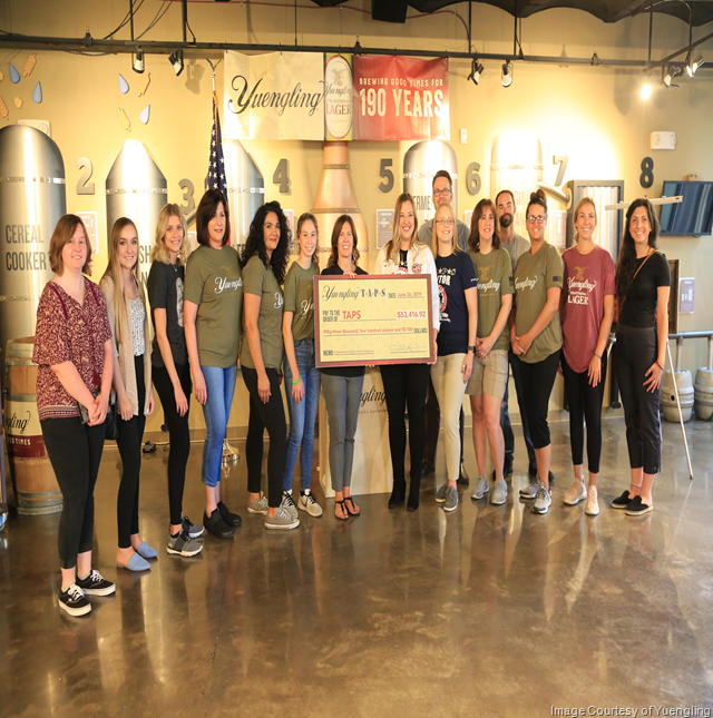Yuengling Donates More Than $50K to Military Survivors - 6/26 Yuengling Donates More Than $50K to Military Survivors - 6/26