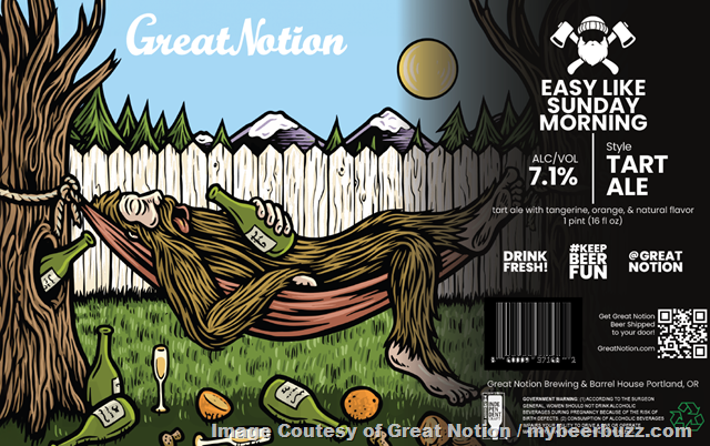 Great Notion Adding Chronically Ill Hazy DIPA, Groundhog Day, Easy Like Sunday Morning, Brujita & Breakfast Of Leisure Great Notion Adding Chronically Ill Hazy DIPA, Groundhog Day, Easy Like Sunday Morning, Brujita & Breakfast Of Leisure