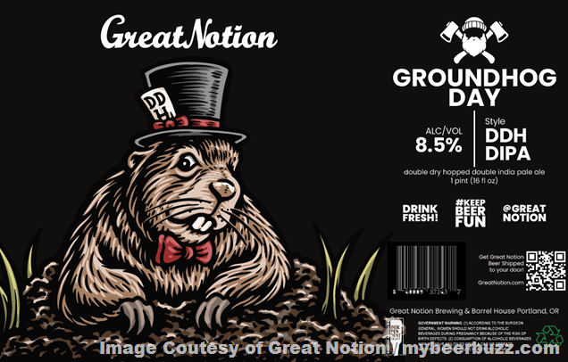 Great Notion Adding Chronically Ill Hazy DIPA, Groundhog Day & Breakfast Of Leisure Great Notion Adding Chronically Ill Hazy DIPA, Groundhog Day & Breakfast Of Leisure