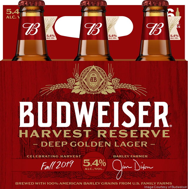 Budweiser Launches New Harvest Reserve Deep Golden Lager Budweiser Launches New Harvest Reserve Deep Golden Lager