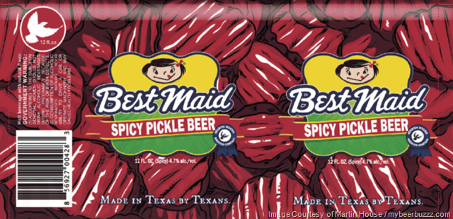 imageMartin House Best Maid Spicy Pickle Beer Martin House Best Maid Spicy Pickle Beer