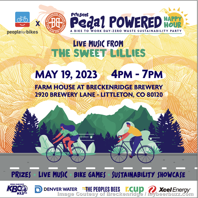 Breckenridge Releasing Pedal Powered Pilsner Breckenridge Releasing Pedal Powered Pilsner