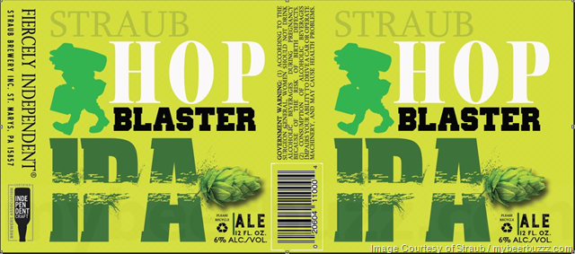 Straub Hop Blaster IPA Straub Hop Blaster IPA
