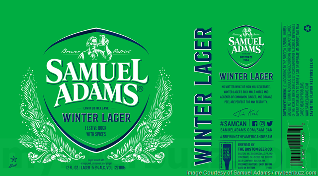Samuel Adams Updating Winter Lager 2020 Samuel Adams Updating Winter Lager 2020
