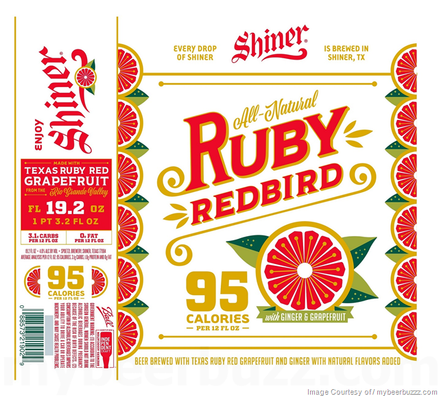 Shiner Ruby Redbird 19.2oz cans Shiner Ruby Redbird 19.2oz cans