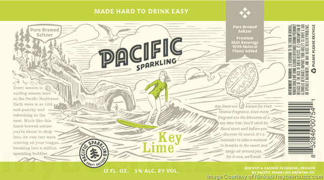 Ninkasi Pacific Sparkling Key Lime Ninkasi Pacific Sparkling Key Lime