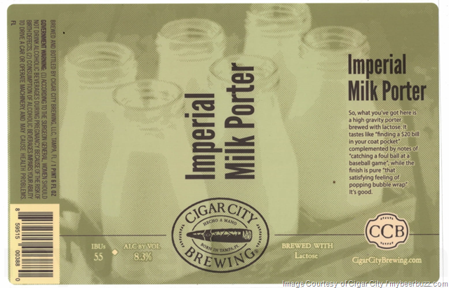 Cigar City Imperial Milk Porter Coming To 22oz Bottles Cigar City Imperial Milk Porter Coming To 22oz Bottles