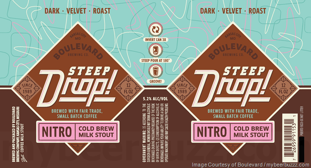 Boulevard Adding Steep Drop! Nitro Coffee Milk Stout Cans Boulevard Adding Steep Drop! Nitro Coffee Milk Stout Cans