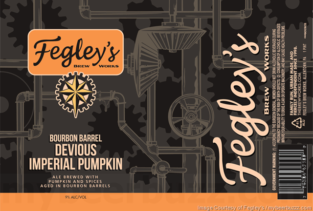 Fegley's Bourbon Barrel Devious Imperial Pumpkin Fegley's Bourbon Barrel Devious Imperial Pumpkin