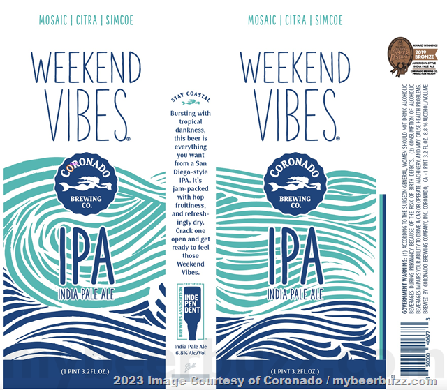 image Coronado Weekend Vibes IPA Coming To Cans