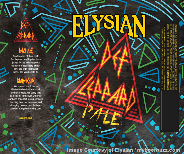 Elysian & Def Leppard Collaborate On Def Leppard Pale Cans Elysian & Def Leppard Collaborate On Def Leppard Pale Cans