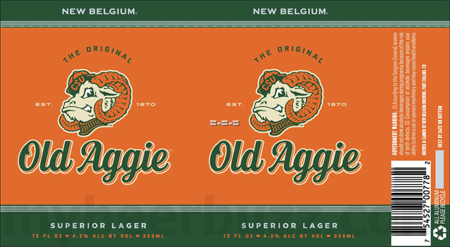 New Belgium Adding Old Aggie For Colorado State University New Belgium Adding Old Aggie For Colorado State University