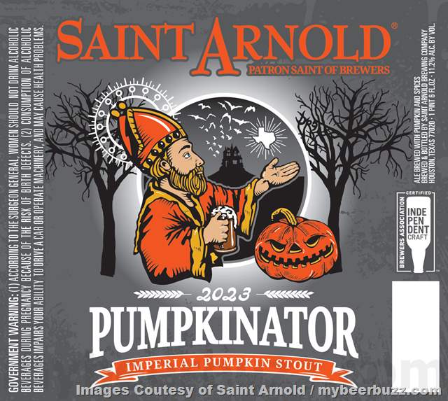 Saint Arnold Adding Irish Hello Cans / 2023 Pumpkinator Saint Arnold Adding Irish Hello Cans / 2023 Pumpkinator