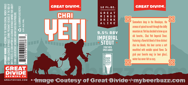 Great Divide Adding Salted Caramel Yeti / Chai Yeti Great Divide Adding Salted Caramel Yeti / Chai Yeti