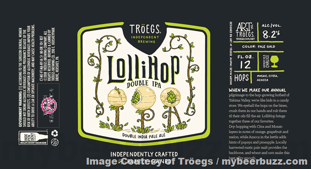 Mybeerbuzz .com Highlights Tröegs Lollihop 12oz Cans (Review) Mybeerbuzz .com Highlights Tröegs Lollihop 12oz Cans (Review)