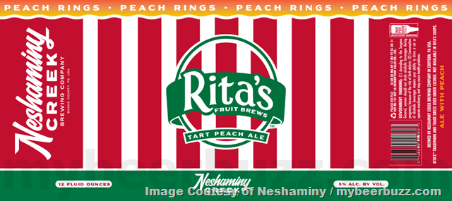 Neshaminy Creek Adding Rita’s Fruit Brews / Peach Rings Neshaminy Creek Adding Rita’s Fruit Brews / Peach Rings