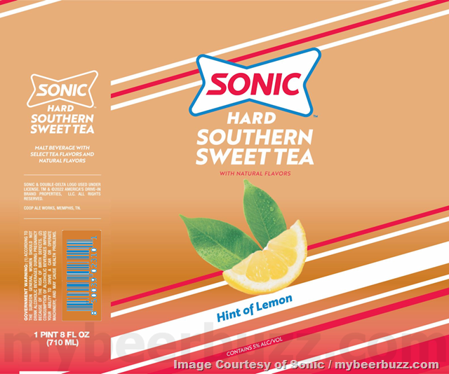 Sonic Adding Hard Southern Sweet Tea Sonic Adding Hard Southern Sweet Tea