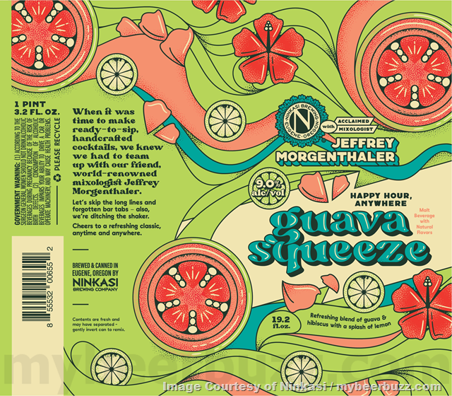 Ninkasi & Jeffrey Morgenthaler Team Up For Guava Squeeze Ninkasi & Jeffrey Morgenthaler Team Up For Guava Squeeze