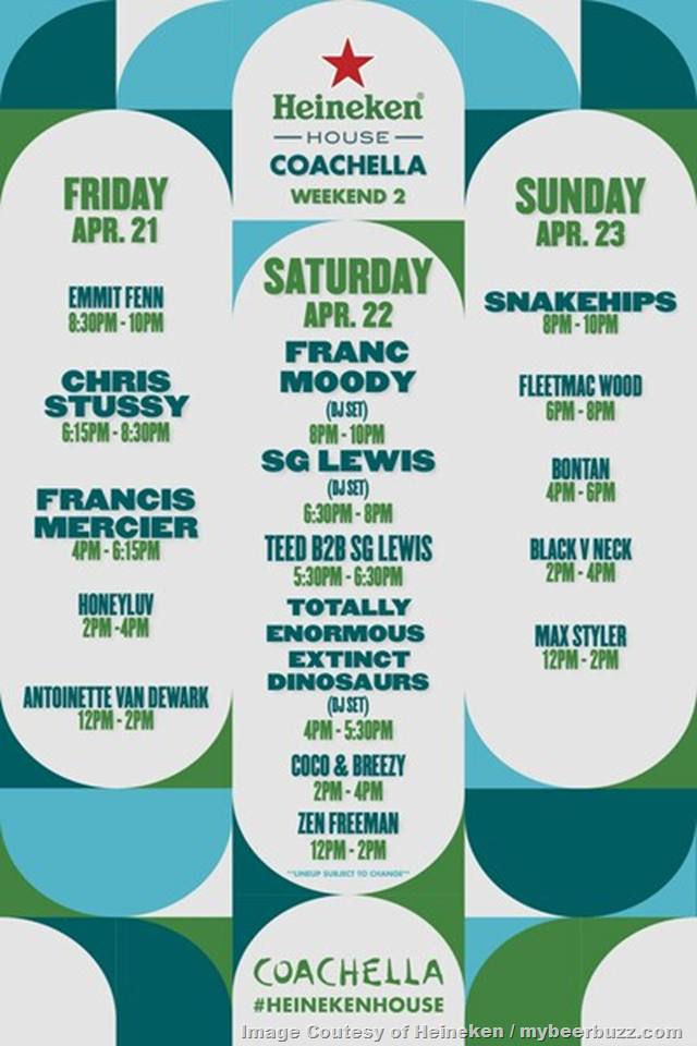 Method Man & Redman to Headline Star-Studded Heineken® House Lineup at the Coachella Valley Music and Arts Festival Method Man & Redman to Headline Star-Studded Heineken® House Lineup at the Coachella Valley Music and Arts Festival