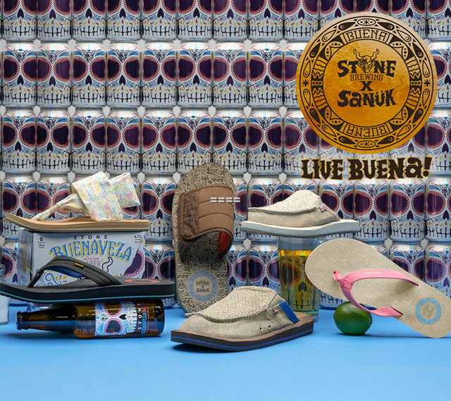 Sanuk & Stone Brewing Release New Ltd. Edition Capsule Collection Sanuk & Stone Brewing Release New Ltd. Edition Capsule Collection