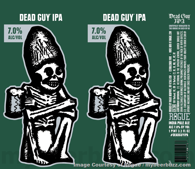 Rogue Adding Dead Guy, Dead Guy Imperial IPA & Dead Guy IPA 19.2oz Cans Rogue Adding Dead Guy, Dead Guy Imperial IPA & Dead Guy IPA 19.2oz Cans