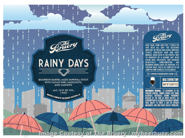 The Bruery Adding Pass A Good Time, Rainy Days, On Tuesdays We Brunch & On The First Light Of The Fifth Day The Bruery Adding Pass A Good Time, Rainy Days, On Tuesdays We Brunch & On The First Light Of The Fifth Day