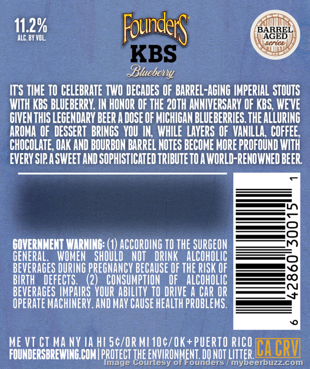 Founders KBS Blueberry Coming To The 2023 Barrel Aged Series Founders KBS Blueberry Coming To The 2023 Barrel Aged Series