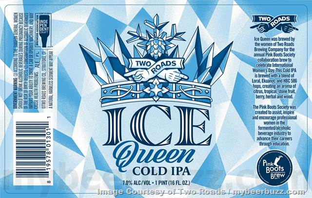 Two Roads Adding Lushee Lime, Czech Pilsener, Ice Queen & 2023 Holiday Ale Two Roads Adding Lushee Lime, Czech Pilsener, Ice Queen & 2023 Holiday Ale