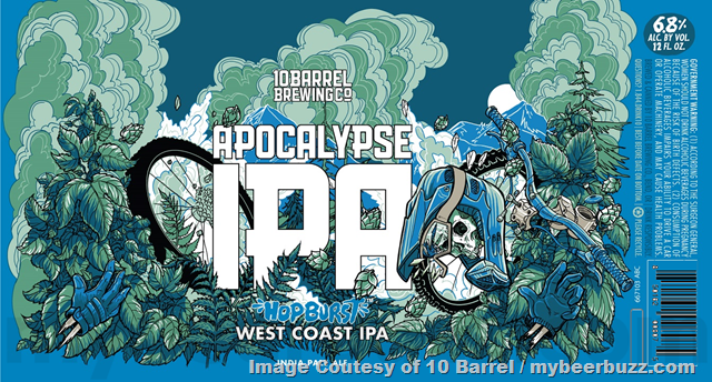 10 Barrel Adding Hopburst Apocalypse IPA, Hopburst Nature Calls, Hopburst Cloud Mentality & Hopburst All Ways Down 10 Barrel Adding Hopburst Apocalypse IPA, Hopburst Nature Calls, Hopburst Cloud Mentality & Hopburst All Ways Down
