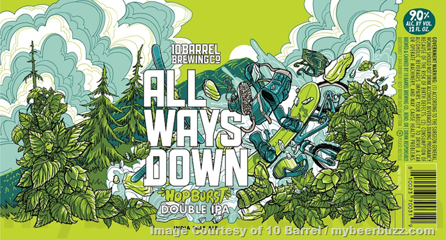 10 Barrel Adding Hopburst Apocalypse IPA, Hopburst Nature Calls & Hopburst All Ways Down 19.2oz Cans 10 Barrel Adding Hopburst Apocalypse IPA, Hopburst Nature Calls & Hopburst All Ways Down 19.2oz Cans