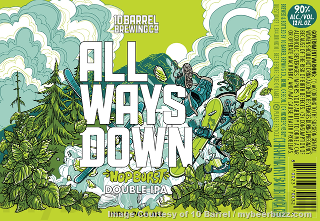 10 Barrel Adding Hopburst Apocalypse IPA, Hopburst Nature Calls & Hopburst All Ways Down 19.2oz Cans 10 Barrel Adding Hopburst Apocalypse IPA, Hopburst Nature Calls & Hopburst All Ways Down 19.2oz Cans