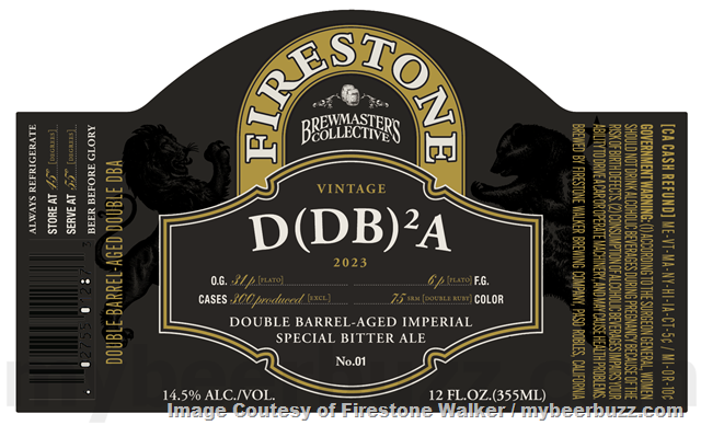 Firestone Walker Adding Bread Spread, D (DB)2A, Dividing Time, Gen 7 & Oaktoberfest 2023 Firestone Walker Adding Bread Spread, D (DB)2A, Dividing Time, Gen 7 & Oaktoberfest 2023