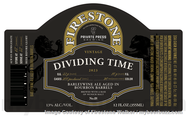 Firestone Walker Adding Bread Spread, D (DB)2A, Dividing Time, Gen 7 & Oaktoberfest 2023 Firestone Walker Adding Bread Spread, D (DB)2A, Dividing Time, Gen 7 & Oaktoberfest 2023