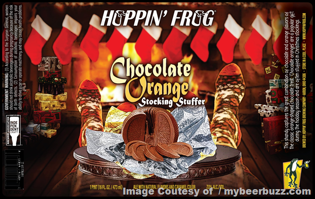 Hoppin’ Frog Adding Roasted Chestnut Winter Warmer, Chocolate Orange Stocking Stuffer & Barrel-Aged Pentuple Hoppin’ Frog Adding Roasted Chestnut Winter Warmer, Chocolate Orange Stocking Stuffer & Barrel-Aged Pentuple