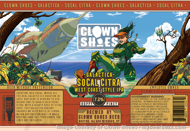 Clown Shoes Adding Mad Perf Sesh & Galactica SoCal Citra Clown Shoes Adding Mad Perf Sesh & Galactica SoCal Citra