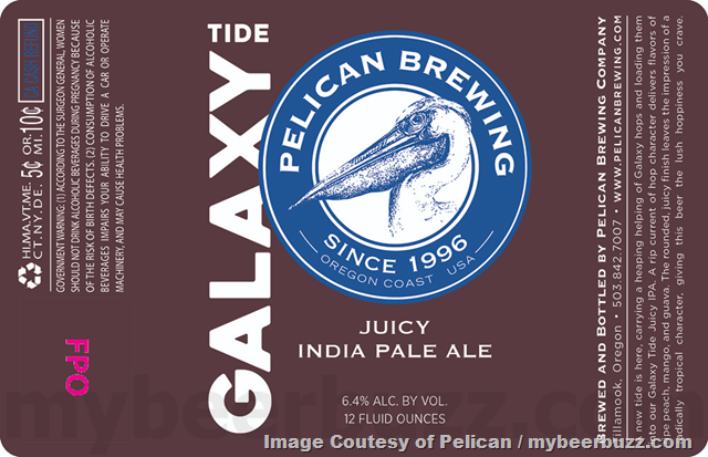 Pelican Brewing Adding Mosaic Coast, Lotus Wave & Galaxy Tide Pelican Brewing Adding Mosaic Coast, Lotus Wave & Galaxy Tide